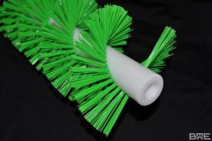 Brosse hélicoïdale avec alésage