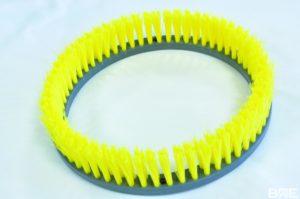 Brosse plateau de protection sur commande numérique