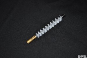 Écouvillon nylon avec douille laiton taraudé M6 et bout plastique