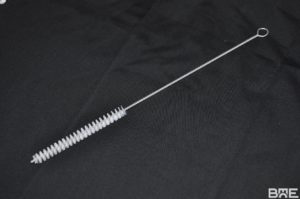 Goupillon nylon bout coupé