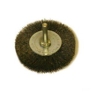 Brosses acier sur tige