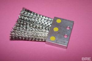 Brosse de nettoyage fibres inox