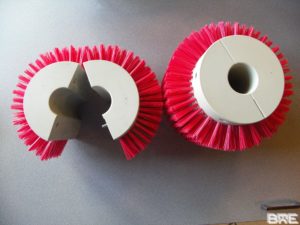Brosse technique demi coquille