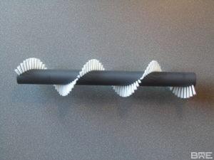 Brosse hélicoïdale