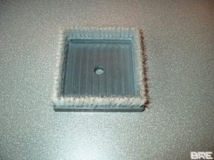 Brosse industrielle spéciale carré