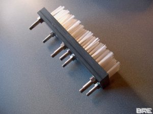 Brosse plate pour cuve inox