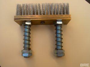 Brosse contact électrique