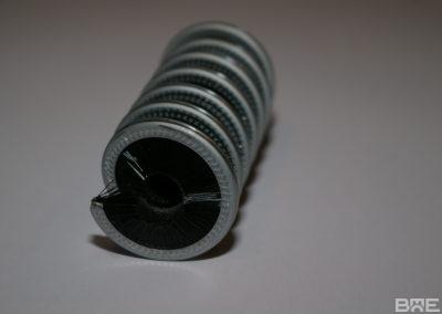 Strip enroulé fibres intérieures pour nettoyage de cordages