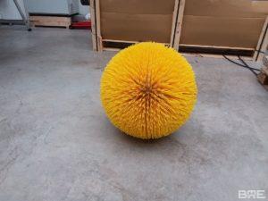 Brosse boule pour le nettoyage de canalisation