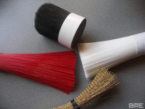 Toutes les matières de garnissage de la brosse