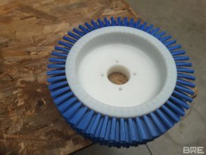 Disque de brossage en nylon pour le brossage et le nettoyage des meules de Comté.